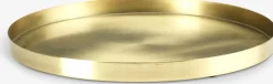 FRITSPlateau décoratif FRITS Ø30xH2cm laiton