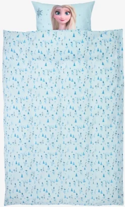 FROZENParure de lit REINE DES NEIGES 140x200 bleu clair