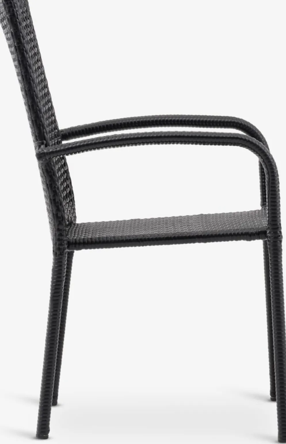FUGLEBJERGChaise empilable FUGLEBJERG noir