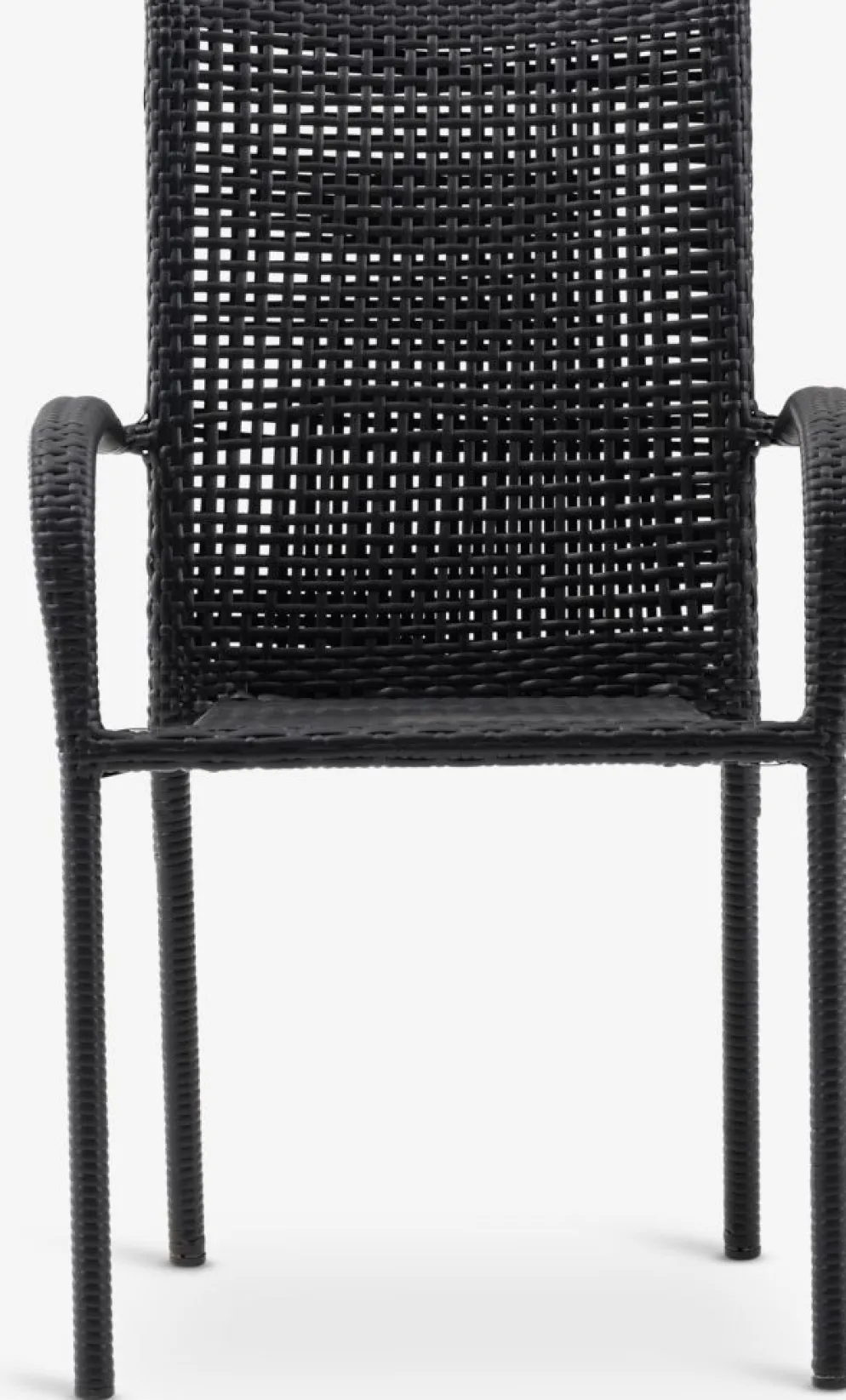 FUGLEBJERGChaise empilable FUGLEBJERG noir