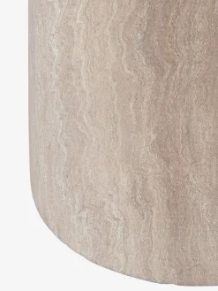 FUGLEKONGEPiédestal FUGLEKONGE Ø50xH48 coloris travertin