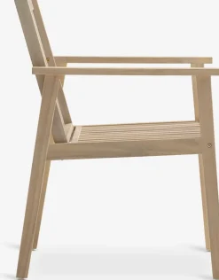 FUGLSAND + RADSTEDFUGLSAND Ø120 + 4 RADSTED chaises acacia massif