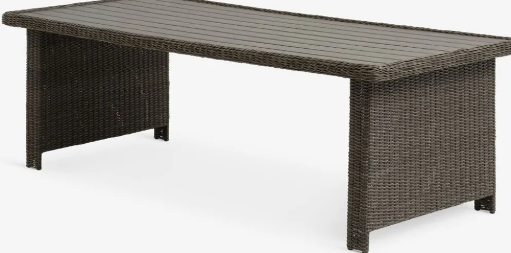 GAMMELBYTable de jardin GAMMELBY l100xL225 gris