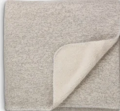 GEDEBLADPlaid GEDEBLAD 130x180 gris/blanc