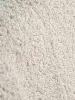 GISTRUPCanapé GISTRUP 2 places tissu teddy blanc cassé