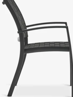 GLOMFJORDChaise empilable GLOMFJORD noir