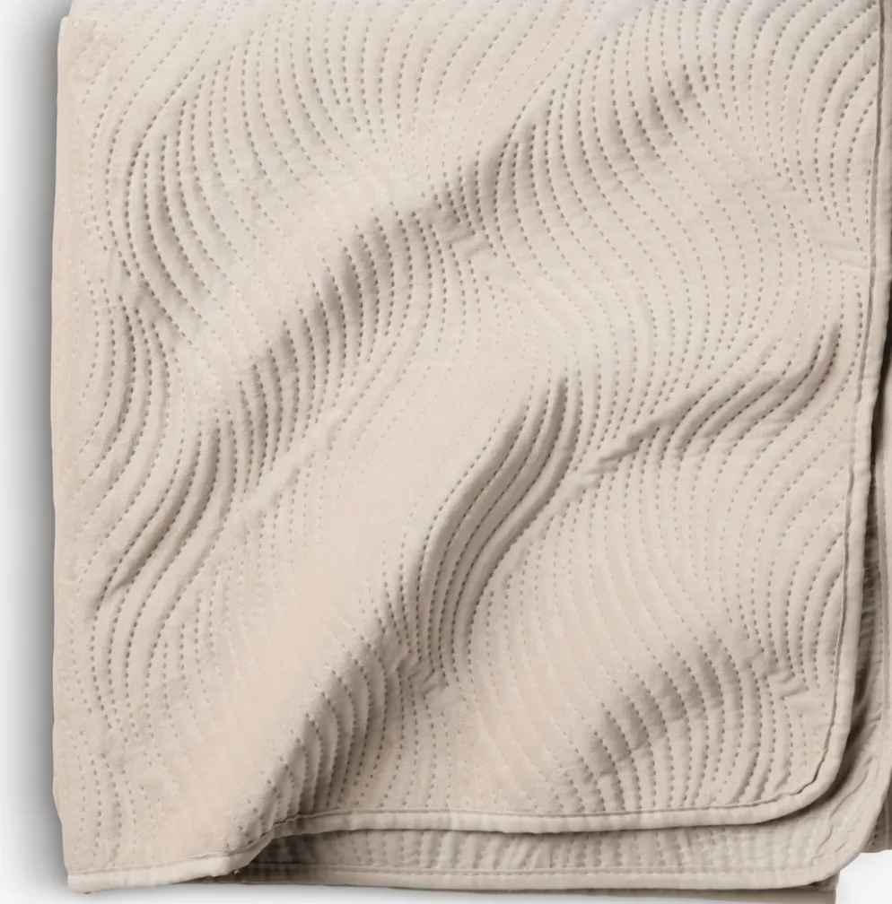 GLORIOSACouvre-lit GLORIOSA 160x220 beige