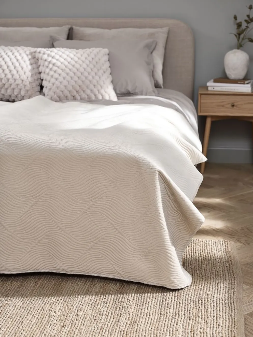 GLORIOSACouvre-lit GLORIOSA 160x220 beige