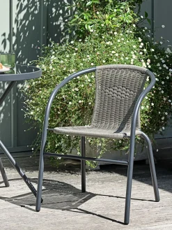 GRENAAChaise empilable GRENAA gris