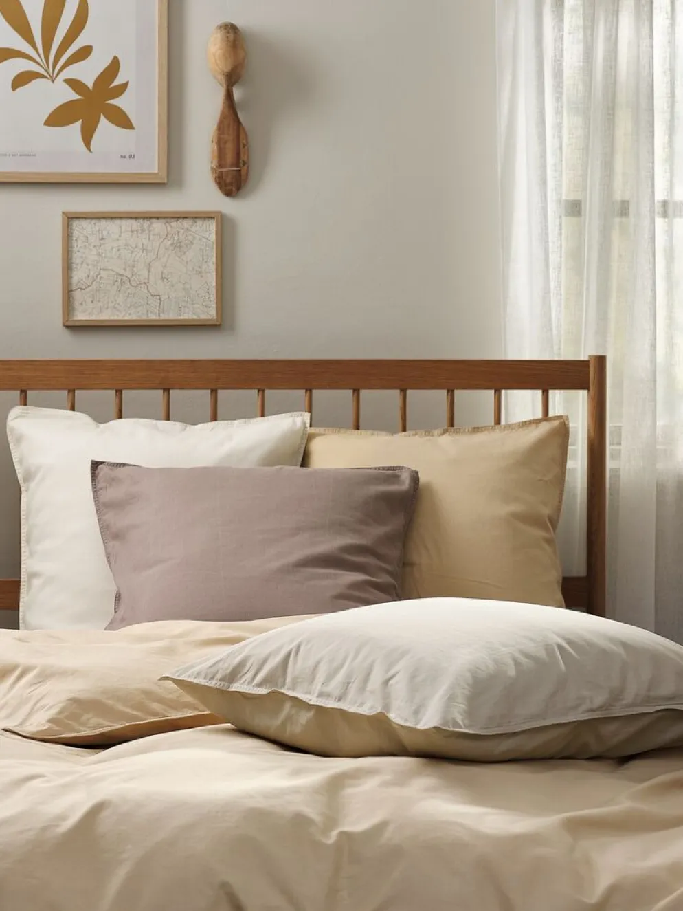 GROGoldTaie d'oreiller GRO Coton lavé 60x63/70 naturel