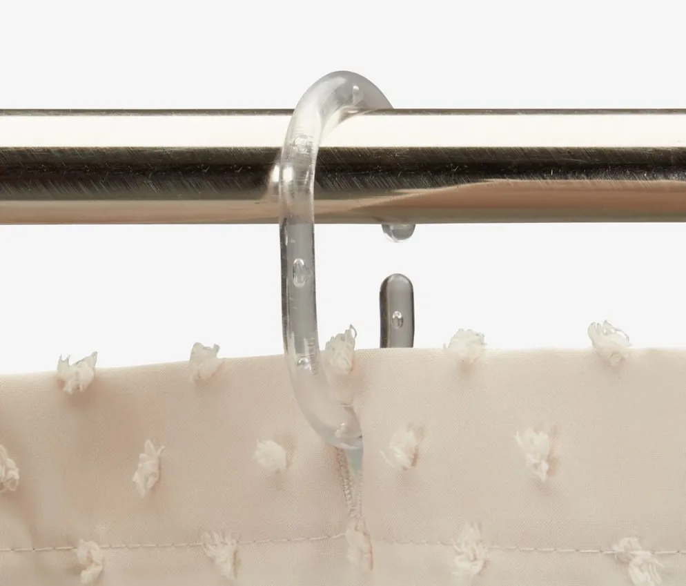 GUNNEBOGoldRideau de douche GUNNEBO 180x200 beige KRONBORG
