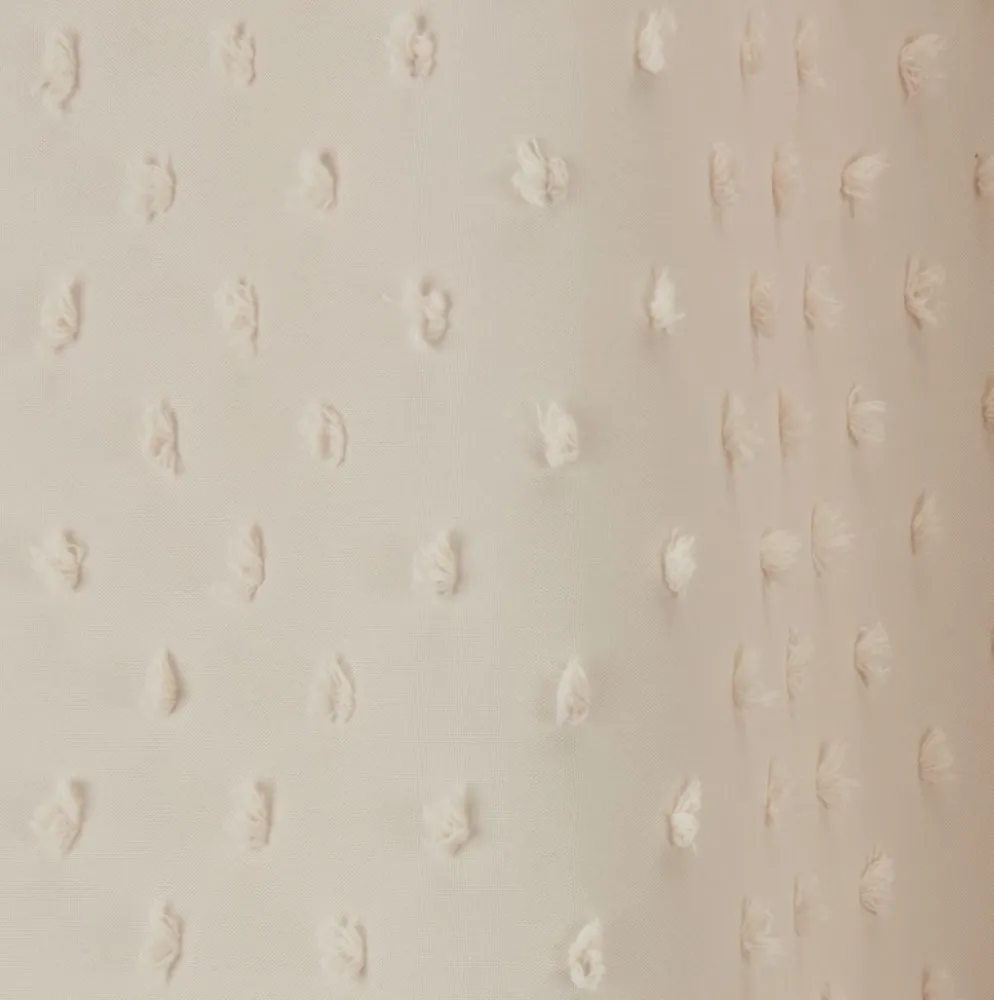 GUNNEBOGoldRideau de douche GUNNEBO 180x200 beige KRONBORG