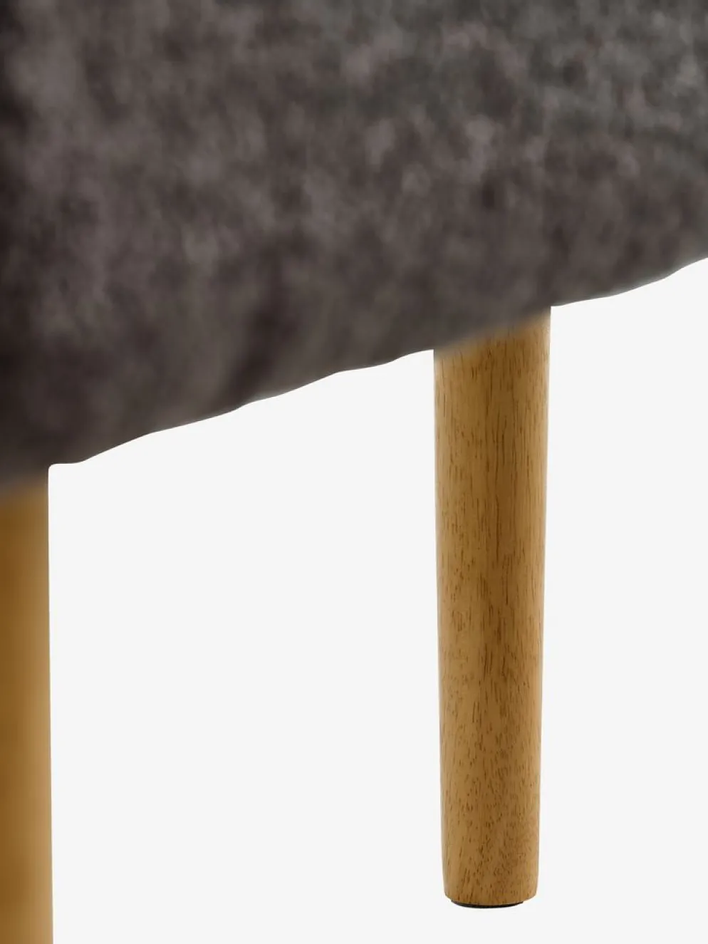 HAGEBROBanc HAGEBRO tissu gris foncé/naturel
