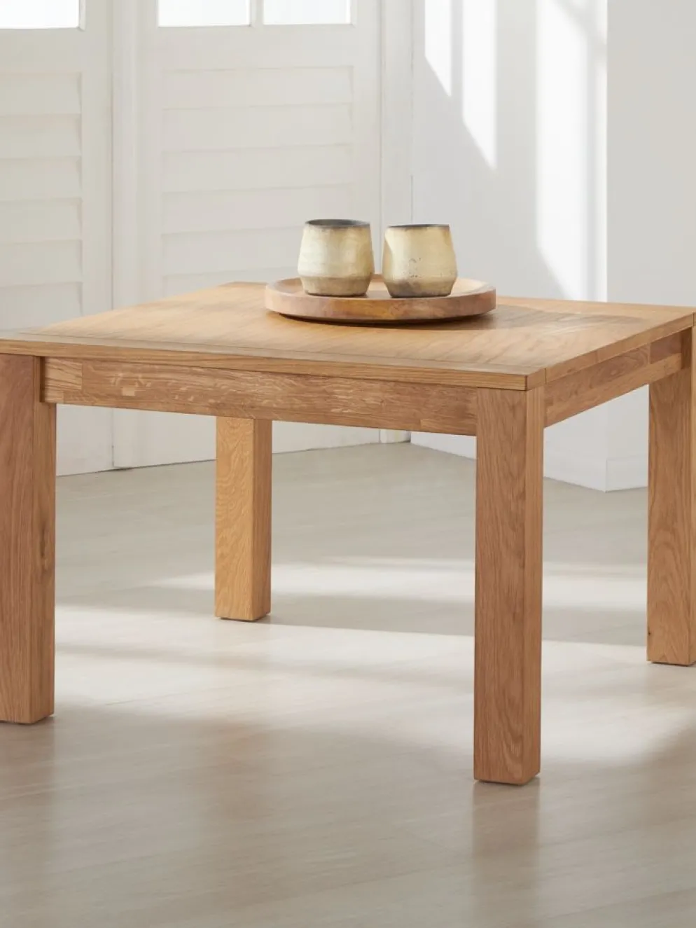 HAGETable basse HAGE 70x70 chêne naturel