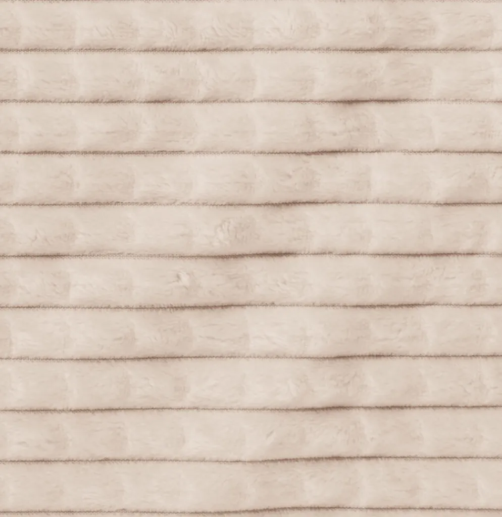 HAGTORNPlaid polaire HAGTORN 140x200 beige