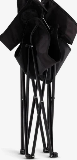 HALDBAKKENChaise de camping HALDBAKKEN noir