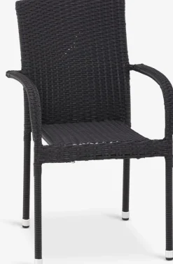 HALDBJERGChaise empilable HALDBJERG noir