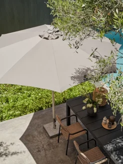 HALKParasol HALK Ø300 beige avec poteau beige