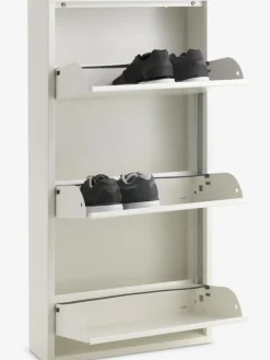 HALLENSLEVMeuble à chaussures HALLENSLEV 3 compartiments blanc