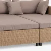 HALLINGBain de soleil HALLING l179xL187 naturel