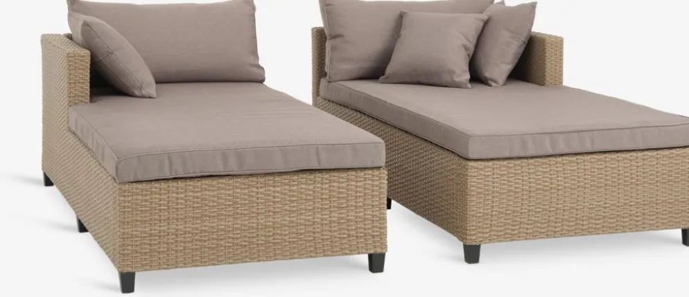HALLINGBain de soleil HALLING l179xL187 naturel