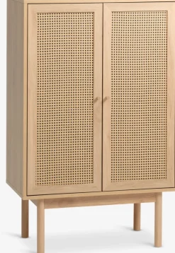 HALMSTADArmoire HALMSTAD 2 portes coloris chêne chaud