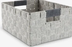 HALVDANPanier HALVDAN l25xL33xH15cm gris