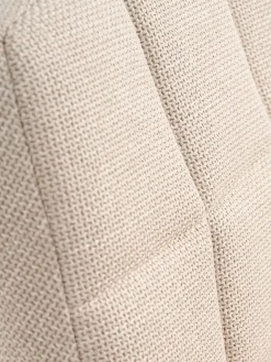 HAMMELChaise HAMMEL tissu beige/chrome