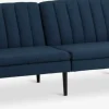 HARNDRUPCanapé convertible HARNDRUP tissu bleu foncé