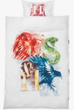 HARRY POTTERParure de lit HARRY POTTER 140x200 blanc