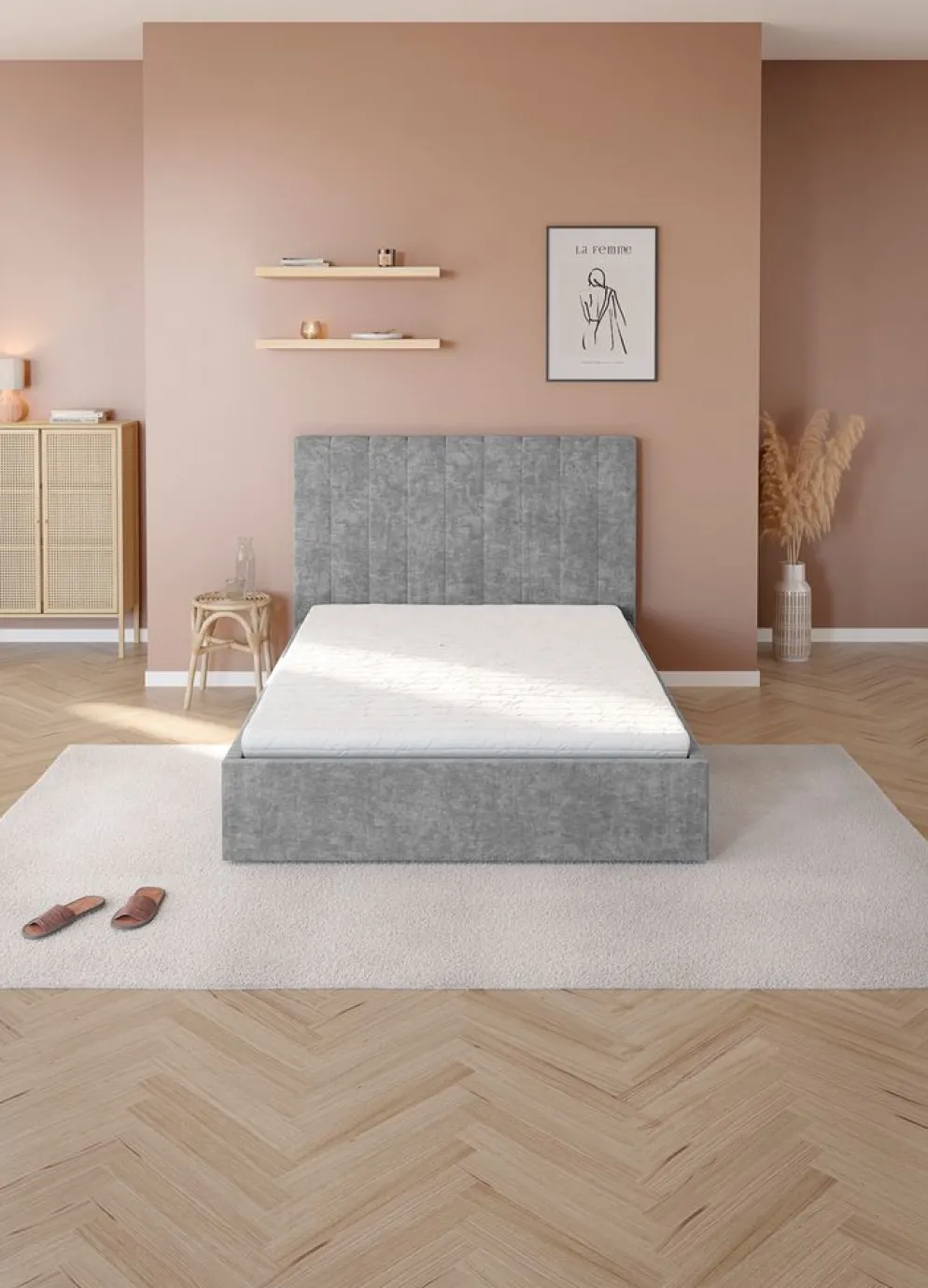 HASLABasicMatelas en mousse 140x190cm HASLA Ferme