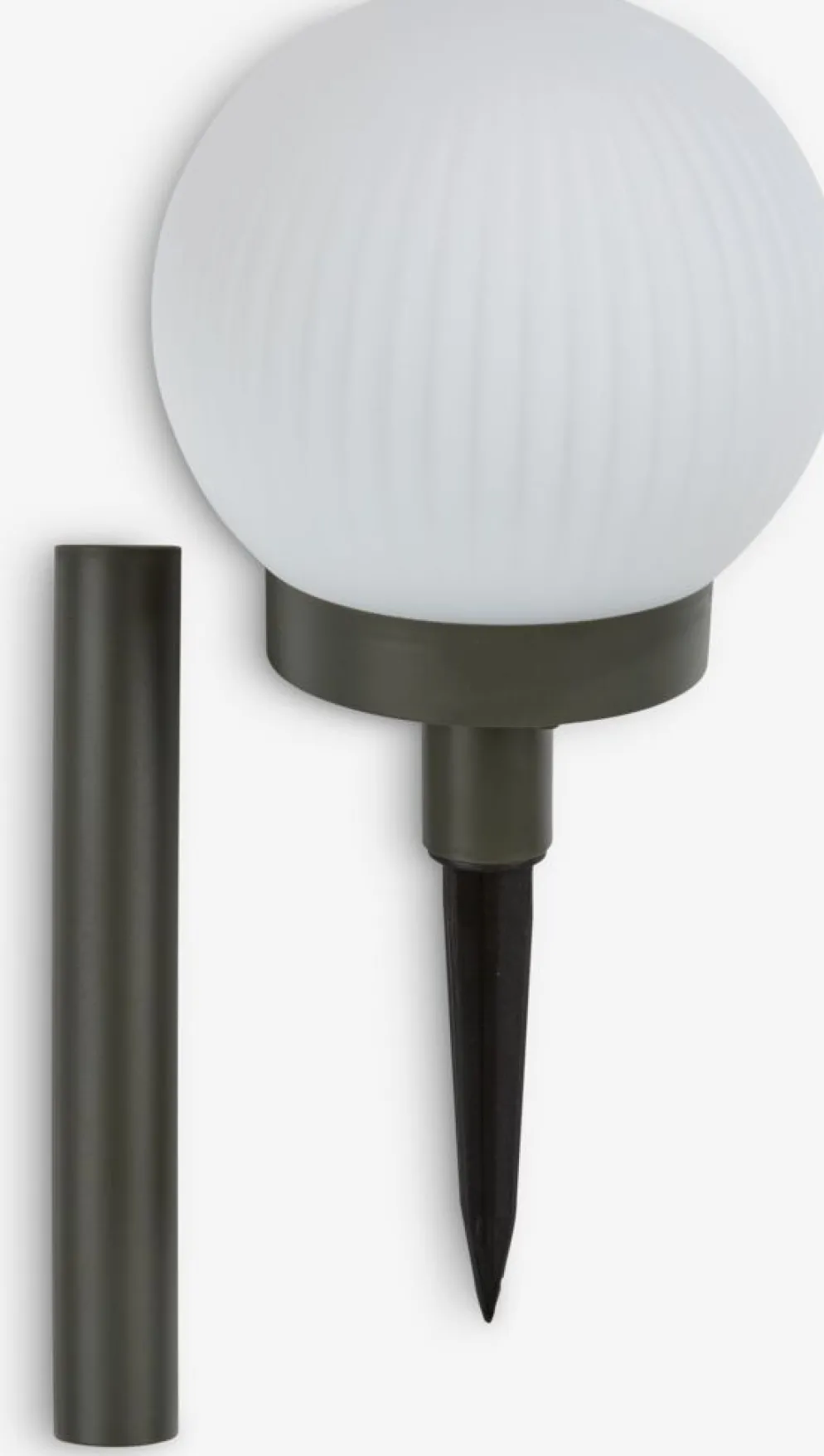 HAUKUGLELampe solaire HAUKUGLE Ø13xH37cm blanc