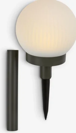 HAUKUGLELampe solaire HAUKUGLE Ø13xH37cm blanc
