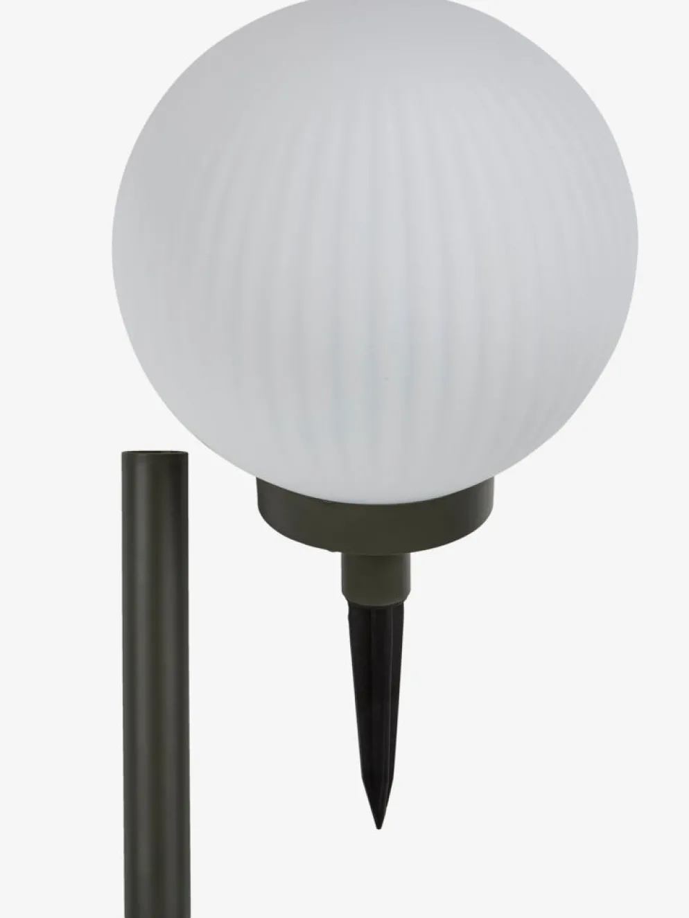 HAUKUGLELampe solaire HAUKUGLE Ø18xH46cm blanc