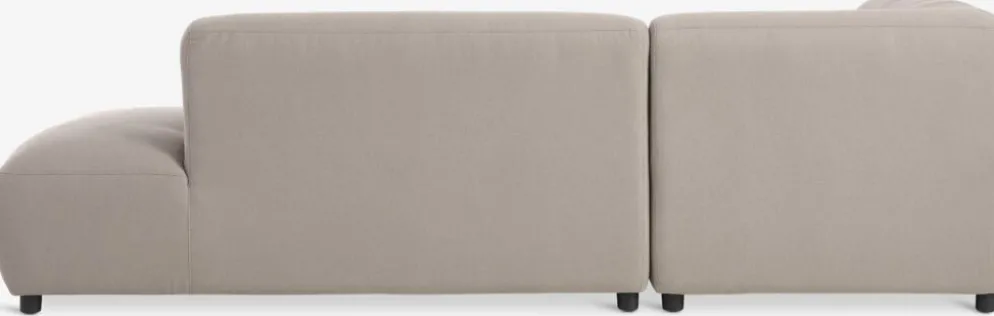 HELAGS + STORHOGNAEnsemble lounge HELAGS noir + STORHOGNA 4pers. taupe