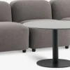 HELAGS + TANEEnsemble lounge HELAGS noir + TANE 3 personnes sable foncé