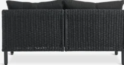 HELAGS + VOSSEnsemble lounge HELAGS noir + VOSS 2 personnes noir