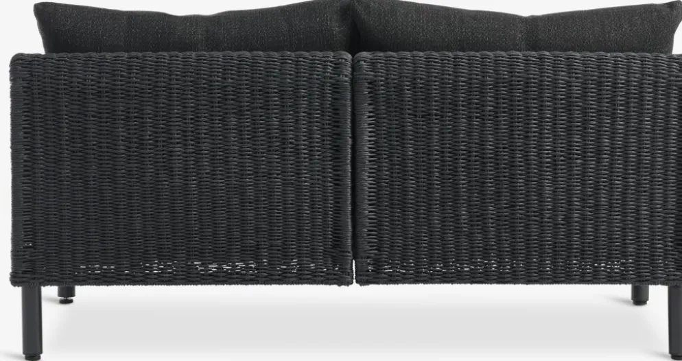 HELAGS + VOSSEnsemble lounge HELAGS noir + VOSS 2 personnes noir
