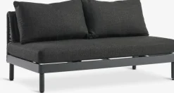 HELAGS + VOSSEnsemble lounge HELAGS noir + VOSS 2 personnes noir