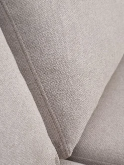 HELLERUPCanapé d'angle HELLERUP extrémité droit tissu beige/chêne