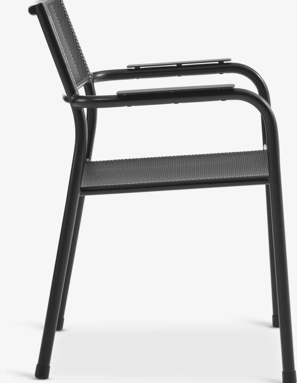HEMSEDALChaise empilable HEMSEDAL Noir