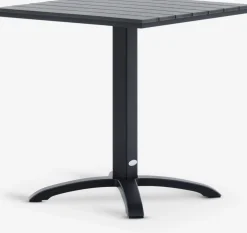 HOBRO + AIDTHOBRO L70 table + 2 AIDT chaises noir