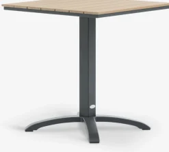 HOBRO + GUDHJEMTHY L60 table + 2 GUDHJEM chaises naturel
