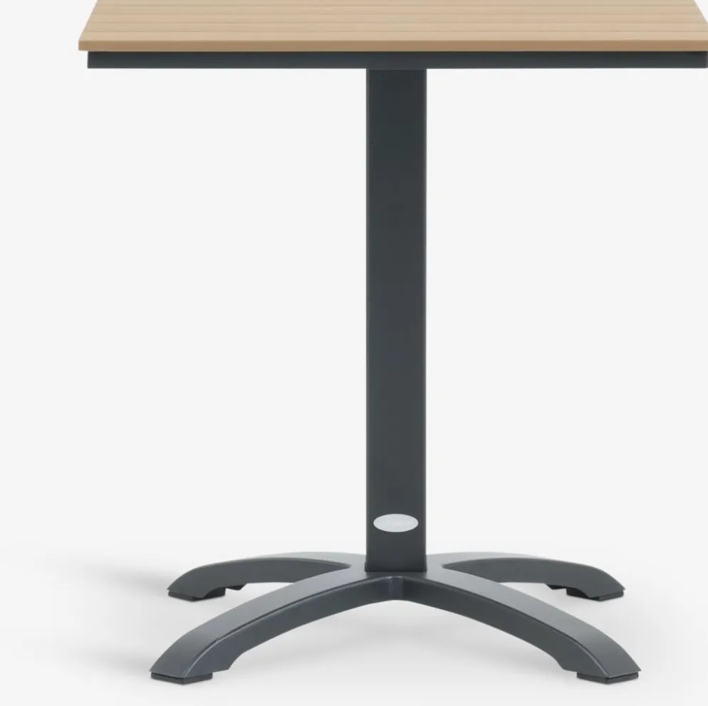 HOBRO + ILDERHUSEHOBRO L70 table + 2 ILDERHUSE chaises naturel