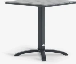 HOBROTable bistrot HOBRO l70xL70 gris