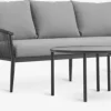 HOLMESTRANDEnsemble lounge HOLMESTRAND 5 personnes gris