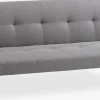 HOLSTEDCanapé convertible HOLSTED tissu gris/naturel