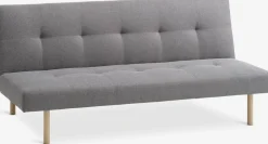 HOLSTEDCanapé convertible HOLSTED tissu gris/naturel