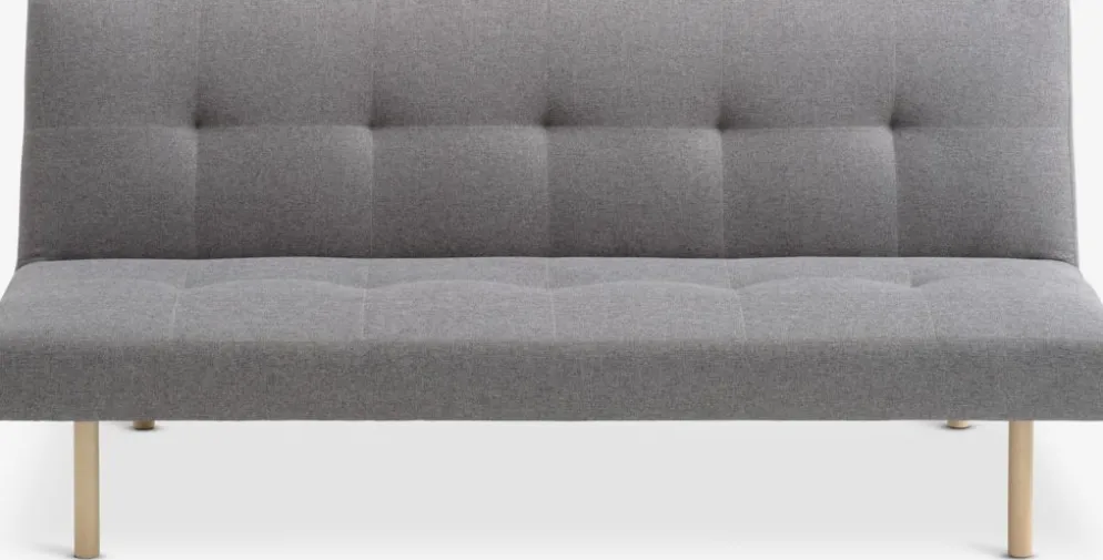 HOLSTEDCanapé convertible HOLSTED tissu gris/naturel
