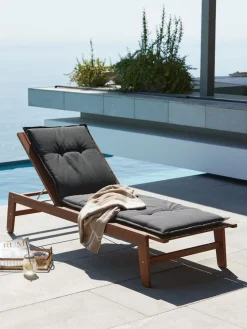 HOPBALLECoussin de jardin pour bain de soleil HOPBALLE gris foncé
